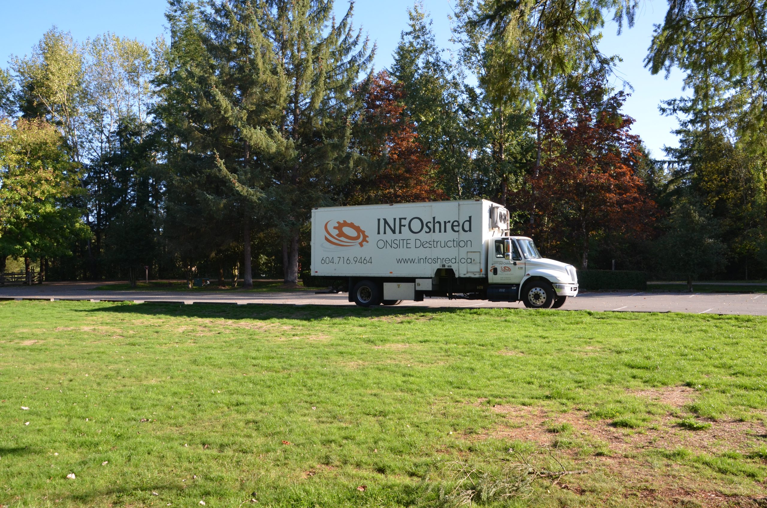 infoshred truck