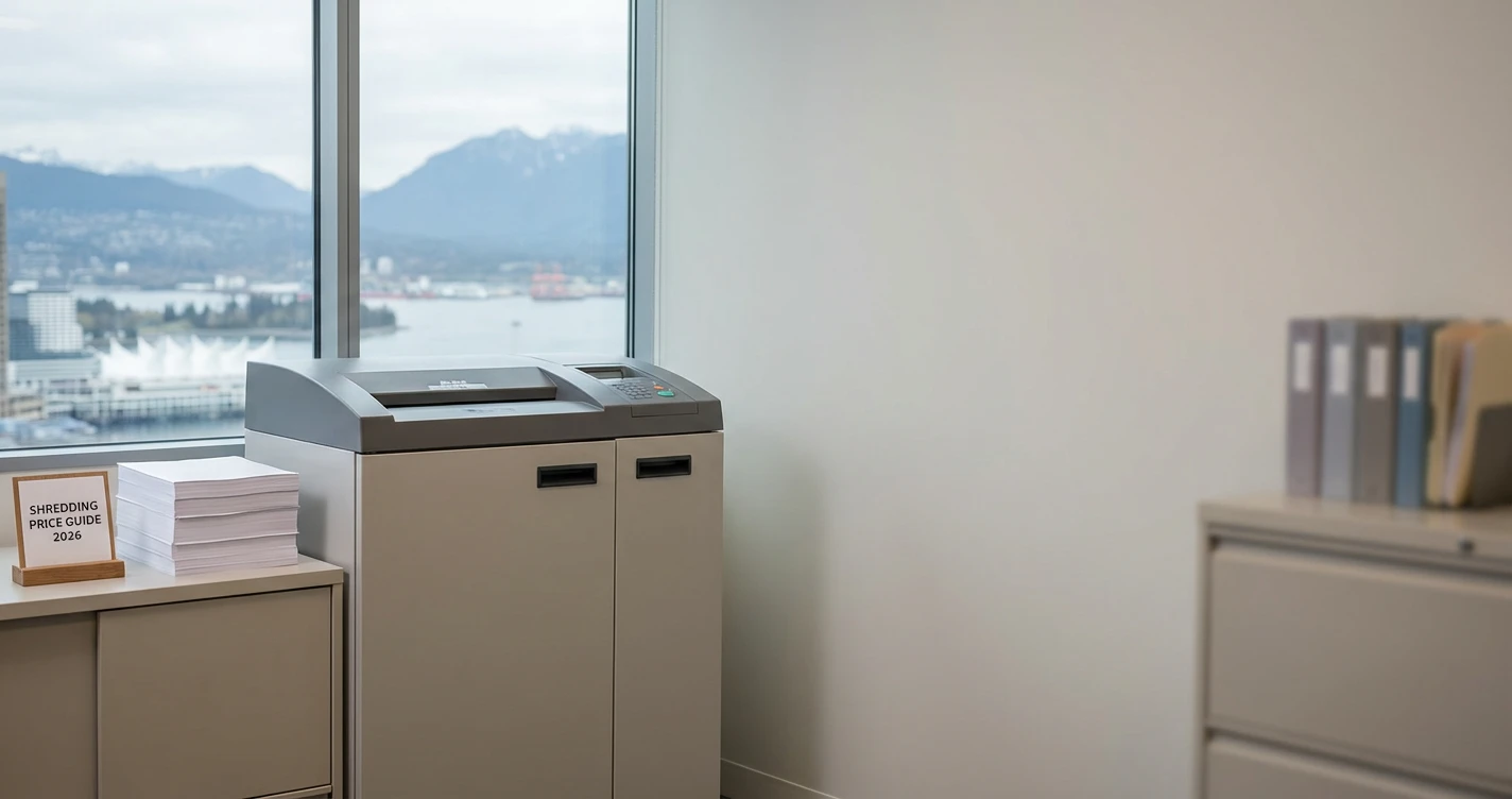 Document Shredding Cost in Vancouver