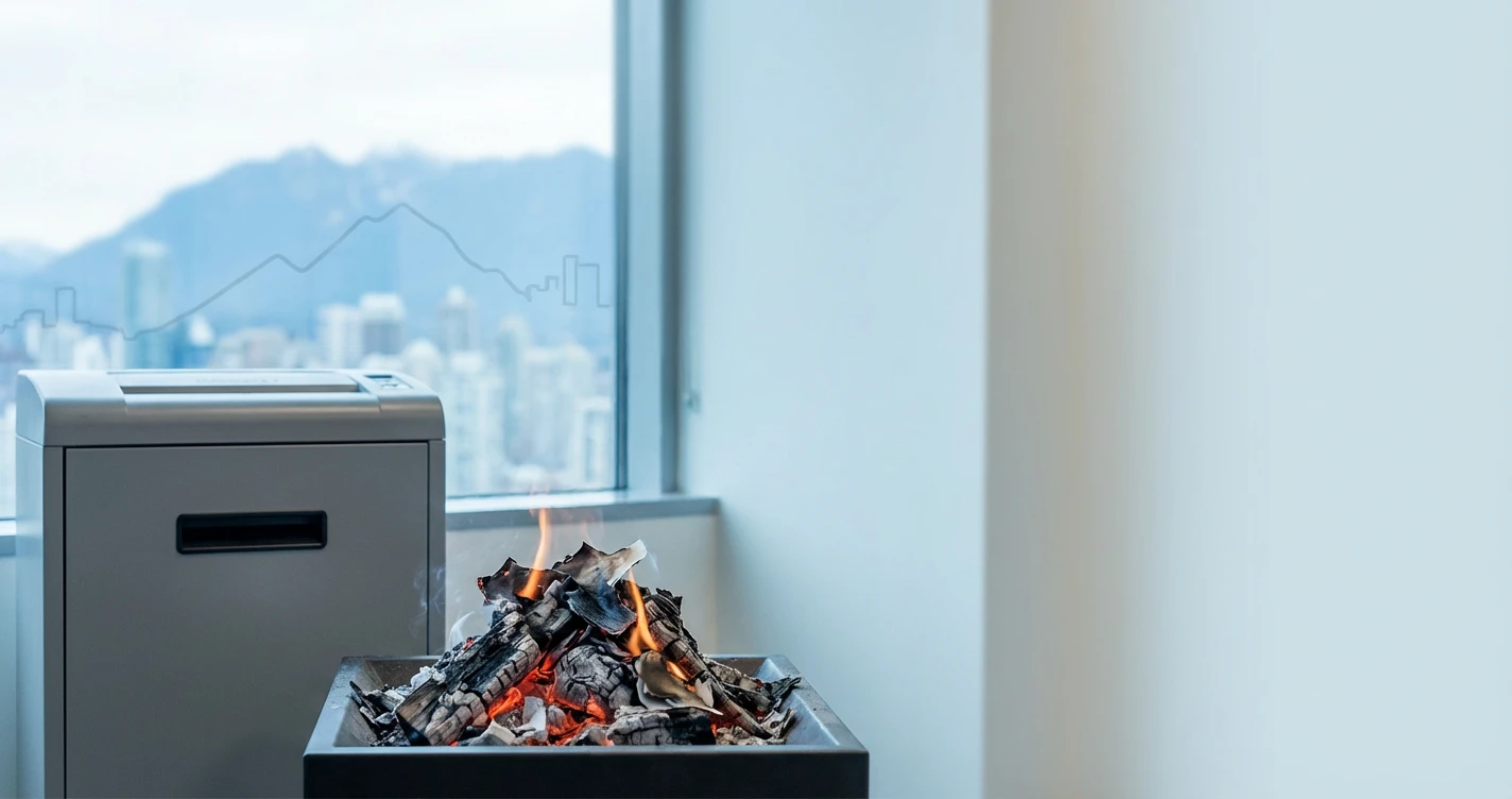 Is burning documents safe?